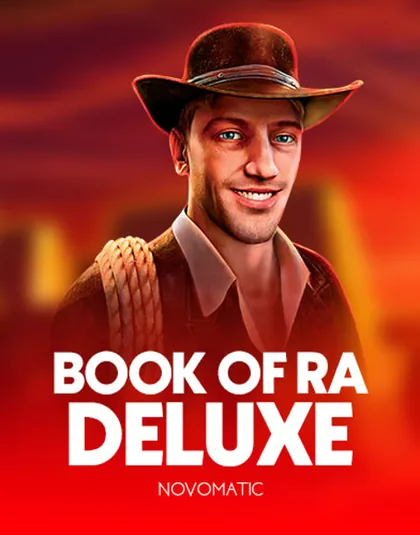 Book of Ra Deluxe slot by Novomatic at Kingia